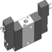 AZ Pneumatica Solenoid Valves 00.198.4 (321 EE MIC 01): AZ Pneumatica 3/2 1/8" Dual Solenoid Pilot con elettropilota 15 mm, 24V DC