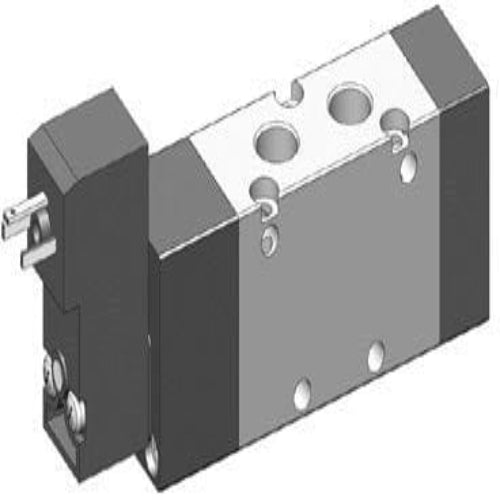 AZ Pneumatica Solenoid Valves 00.236.4 (521 ME MIC 02): AZ Pneumatica 5/2 1/8" Solenoid Pilot con elettropilota 15 mm, 24V 50/60Hz