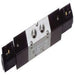 AZ Pneumatica Solenoid Valves 01.010.3 (522 EE): AZ Pneumatica 5/2 1/4" Dual Solenoid Pilot, Without Coil