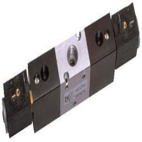 AZ Pneumatica Solenoid Valves 01.050.3 (322 EE AS): AZ Pneumatica 3/2 1/4" Dual Solenoid Pilot with separate air supply, Without Coil