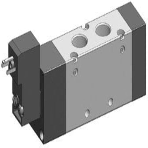 AZ Pneumatica Solenoid Valves 01.097.4 (522 ME MIC 01): AZ Pneumatica 5/2 1/4" Solenoid Pilot con elettropilota 15 mm, 24V DC