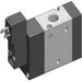 AZ Pneumatica Solenoid Valves 01.179.4 (322 ME MIC 02): AZ Pneumatica 3/2 1/4" NC Solenoid Pilot con elettropilota 15 mm, 24V 50/60Hz