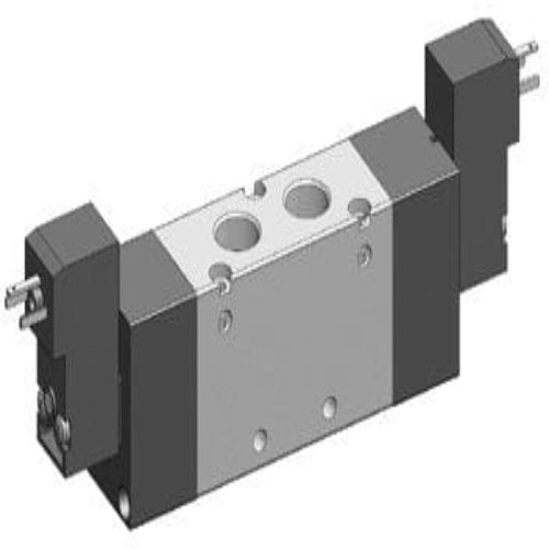 AZ Pneumatica Solenoid Valves 01.181.4 (522 EE MIC 02): AZ Pneumatica 5/2 1/4" Dual Solenoid Pilot con elettropilota 15 mm, 24V 50/60Hz