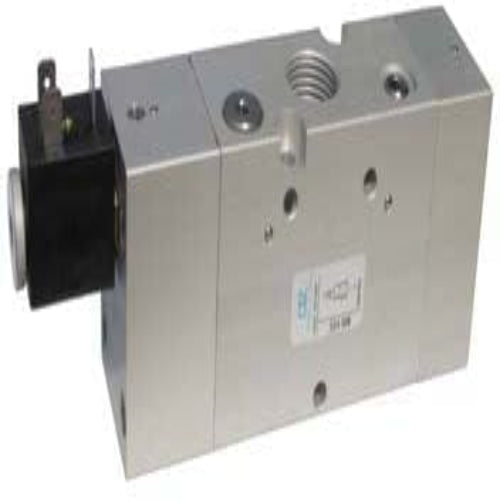 AZ Pneumatica Solenoid Valves 02.004.3 (324 EFP): AZ Pneumatica 3/2 1/2" NC Solenoid Pilot, Spring return pneumatic, Without Coil