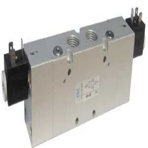 AZ Pneumatica Solenoid Valves 02.014.3 (5243C EE): AZ Pneumatica 5/3 1/2" Closed center, Dual Solenoid Pilot, Without Coil
