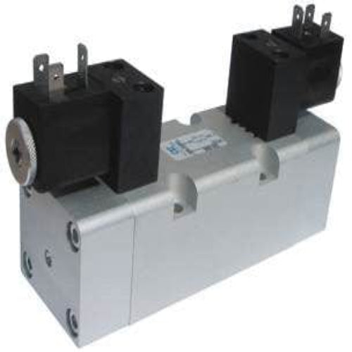 AZ Pneumatica Solenoid Valves 03.075.3 (353C EE): AZ Pneumatica ISO 3 5/3 Closed center, Dual Solenoid Pilot, Without Coil