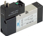 AZ Pneumatica Solenoid Valves 05.076.4 (851 ME 04): AZ Pneumatica VDMA 18 mm 5/2 Solenoid Pilot 220V 50/60Hz, Spring return