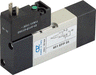 AZ Pneumatica Solenoid Valves 05.122.4 (851 EFP 02): AZ Pneumatica VDMA 18 mm 5/2 Solenoid Pilot 24V 50/60Hz, Spring return pneumatic