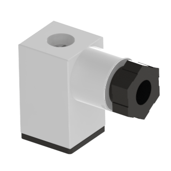 HUMPHREY Solenoid Valve HS2-LED-120V: DIN connector for Solenoid Valve Series 310 & 410