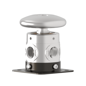 HUMPHREY Solenoid Valves 250PL31021: Humphrey Diaphragm Poppet Manual Valves (250PL 3 10 21)