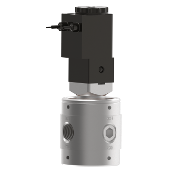 HUMPHREY SSB250 Series SSB250AE1B24VDC : Humphrey Stainless Steel Diaphragm Poppet Valve