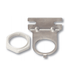 Koganei 8Z-CBK: Koganei iB Cyclone Water Separator IBCY nut and bracket