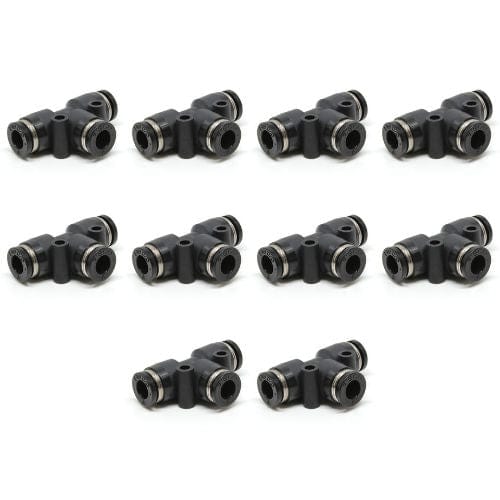 PISCO Standard Fittings PE3/8 : Pisco-union-tee-imperial - BAG OF 10pcs