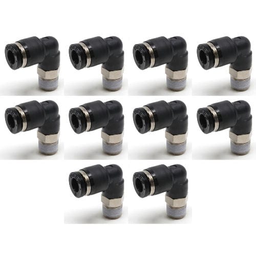 PISCO Standard Fittings PL1/2-N3U : Pisco-male-elbow-hybrid - BAG OF 10pcs