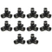 PISCO Standard Fittings PVU10 : Pisco-tripod-union-metric - BAG OF 10pcs