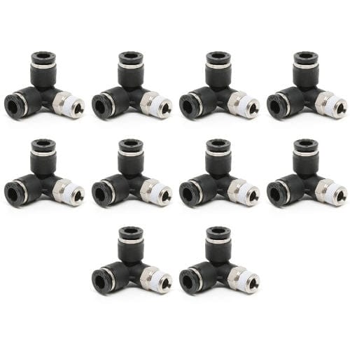 PISCO Standard Fittings PVX4-01 : Pisco-tripod-elbow-metric - BAG OF 10pcs