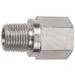 pneu Hydraulic Pipe Adaptor 1/2" STEEL FEMALE PIPE (NPTF) TO 1/4" MALE PIPE (NPTF) REDUCER