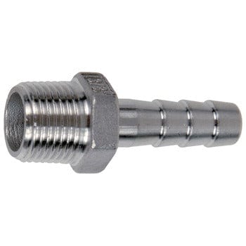 Pneumatics-pro 1/4" STAINLESS STEEL HOSE BARB
