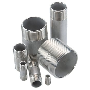 Pneumatics-pro 1/8" X 2" LONG STAINLESS STEEL PIPE NIPPLE
