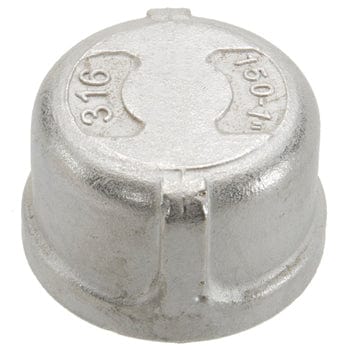 Pneumatics-pro 3" NPT STAINLESS STEEL PIPE CAP