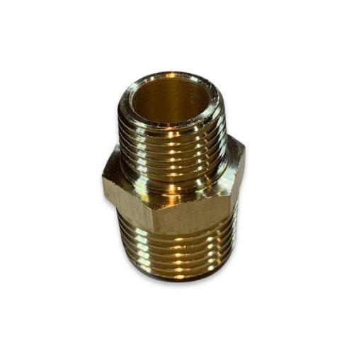 Pneumatics-pro Brass Fittings AB-033-1/2-1/4-PP : Brass Fitting Male to male Reducer 1/2" - 1/4"NPT