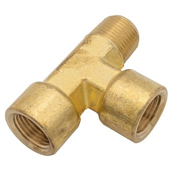 Pneumatics-pro Brass Pipe Fittings 1/2" BRASS PIPE STREET TEE