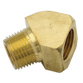 Pneumatics-pro Brass Pipe Fittings 1/2" EXTRUDED BRASS PIPE 45° STREET ELBOW
