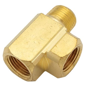 Pneumatics-pro Brass Pipe Fittings 1/2" EXTRUDED BRASS PIPE STREET TEE