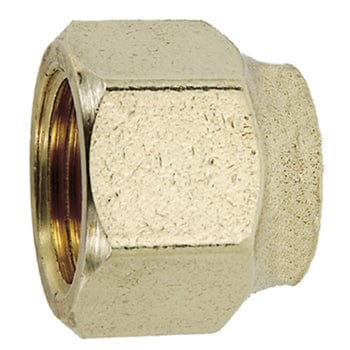 Pneumatics-pro Brass SAE 45 Flare Fittings 1/2" FORGED BRASS FLARE NUT