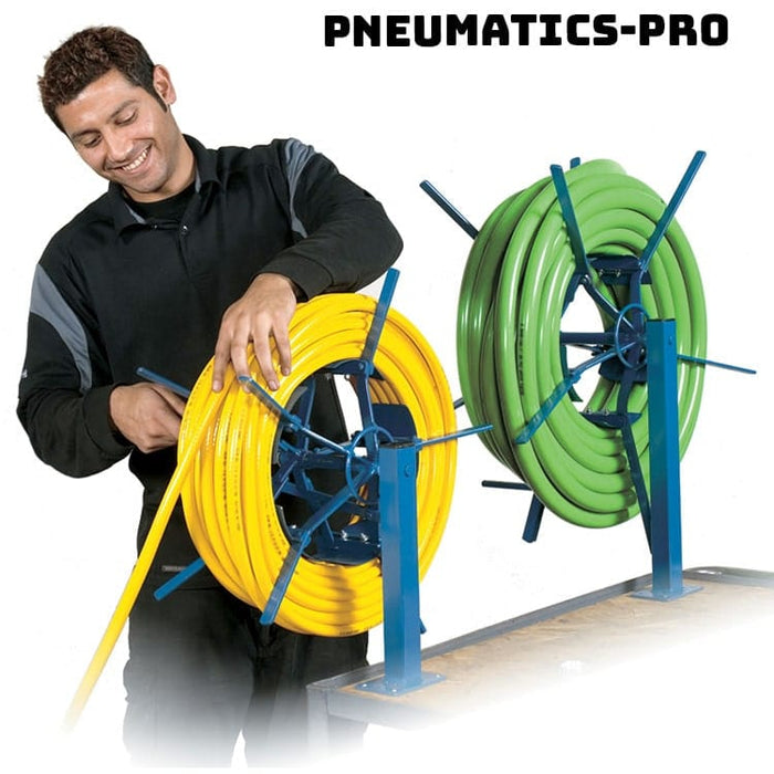 PP-HTC-1 : SMALL COLLAPSIBLE HOSE REELER & STAND (Hose Coiler