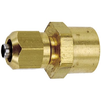 Pneumatics-pro D.O.T. Compression Fittings TRUCK AIR BRAKE COMPRESSION 1/2" FEMALE PIPE (NPT) CONNECTOR