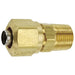 Pneumatics-pro D.O.T. Compression Fittings TRUCK AIR BRAKE COMPRESSION 1/4" MALE PIPE (NPT) CONNECTOR
