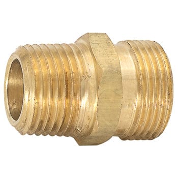 Pneumatics-pro D.O.T. Hose Fittings 3/8" MALE PIPE (NPT) X 1/2" TRUCK AIR BRAKE ASSEMBLY ADAPTER