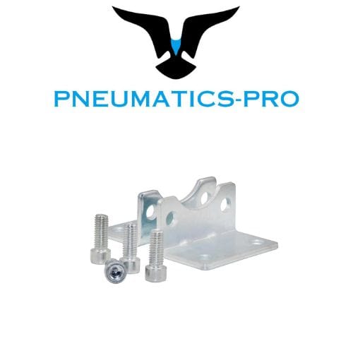 Pneumatics-pro DNC Series ISO 15552 Air Cylinders DNC-100-LB : DNC Series Cylinder Mounting Foot Bracket(Pneumatics-pro)