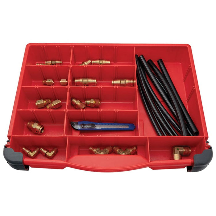 Pneumatics-pro DOT Fittings Kit BRASS D.O.T. AIR BRAKE FITTINGS KIT FOR TUBE REPAIRS