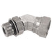 PNEUMATICS-PRO Female Pipe Swivel Adapter 1-1/16-12 MALE O-RING BOSS TO 3/4" FEMALE PIPE SWIVEL (NPSM) 45° ELBOW