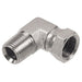 PNEUMATICS -PRO Female Pipe Swivel Adapter 1-1/2" MALE PIPE (NPTF) X FEMALE PIPE SWIVEL (NPSM) 90° ELBOW