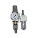 Pneumatics-pro FR+L AC2010-01: 1/8 NPT Filter Regulator Lubricator 2Pcs Unit
