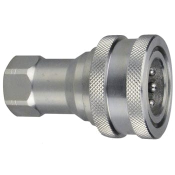 PNEUMATICS-PRO Hydraulic Couplers 3/4" ISO-B HYDRAULIC COUPLER WITH FEMALE PIPE (NPTF) THREAD