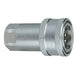 PNEUMATICS-PRO Hydraulic Couplers 3/8" ISO-A HYDRAULIC COUPLER WITH FEMALE PIPE (NPTF) THREAD