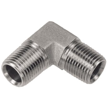 Pneumatics- pro Hydraulic Pipe Adaptor 1-1/2" STEEL 90° MALE PIPE (NPTF) ELBOW