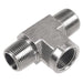 Pneumatics pro Hydraulic Pipe Adaptor 1-1/2" STEEL FEMALE PIPE (NPTF) BRANCH TEE