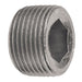 Pneumatics-pro Hydraulic Pipe Adaptor 1-1/2" STEEL HOLLOW HEX PIPE (NPTF) PLUG