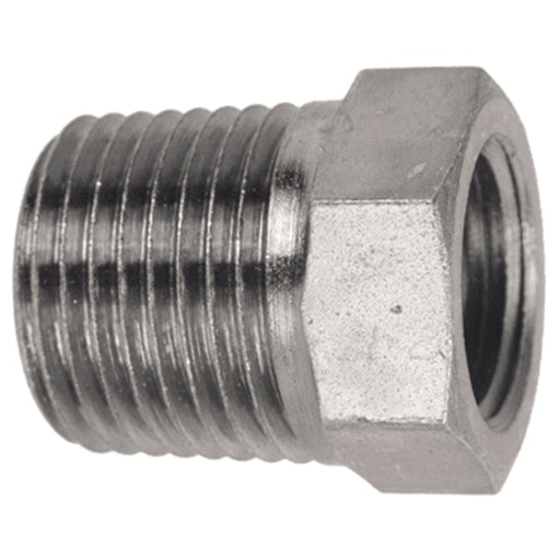 Pneumatics-pro Hydraulic Pipe Adaptor 1-1/2" X 1/2" STEEL PIPE (NPTF) BUSHING