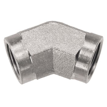 Pneumatics-pro Hydraulic Pipe Adaptor 1/2" STEEL 45° FEMALE PIPE (NPTF) ELBOW