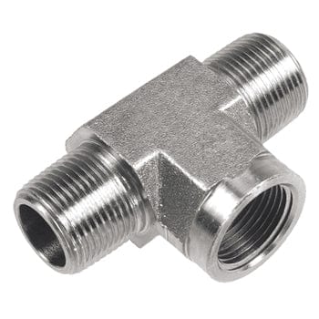 Pneumatics -pro Hydraulic Pipe Adaptor 1/2" STEEL FEMALE PIPE (NPTF) BRANCH TEE