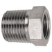 Pneumatics-pro Hydraulic Pipe Adaptor 1/2" X 1/4" STEEL PIPE (NPTF) BUSHING