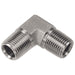 Pneumatics- pro Hydraulic Pipe Adaptor 1/4" STEEL 90° MALE PIPE (NPTF) ELBOW
