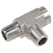 Pneumatics -pro Hydraulic Pipe Adaptor 1/4" STEEL FEMALE PIPE (NPTF) RUN TEE