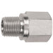 Pneumatics-pro Hydraulic Pipe Adaptor 1/4" STEEL FEMALE PIPE (NPTF) TO 1/8" MALE PIPE (NPTF) REDUCER